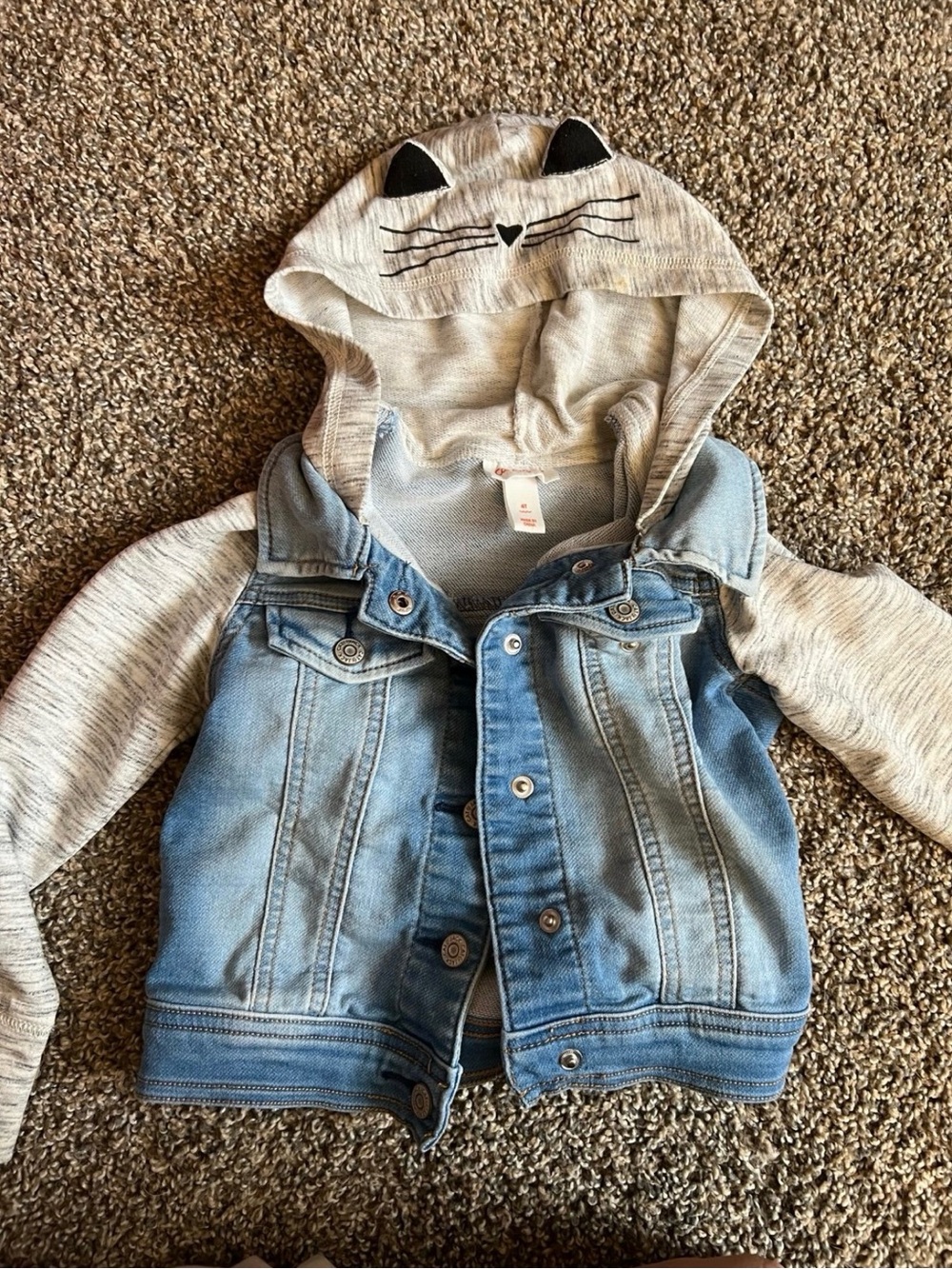 Toddler Cat & Jack jean jacket